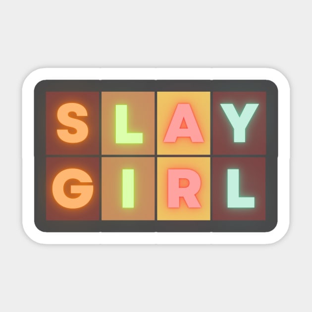 Slay Girl Sticker by Clue Sky